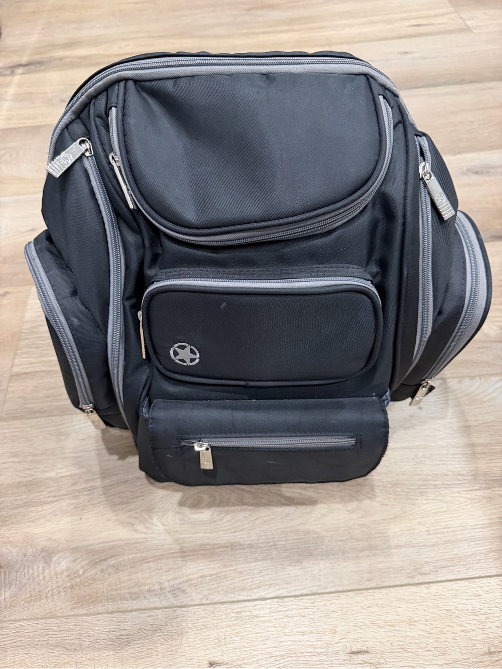 Jeep Diaper Bag Black and Gray